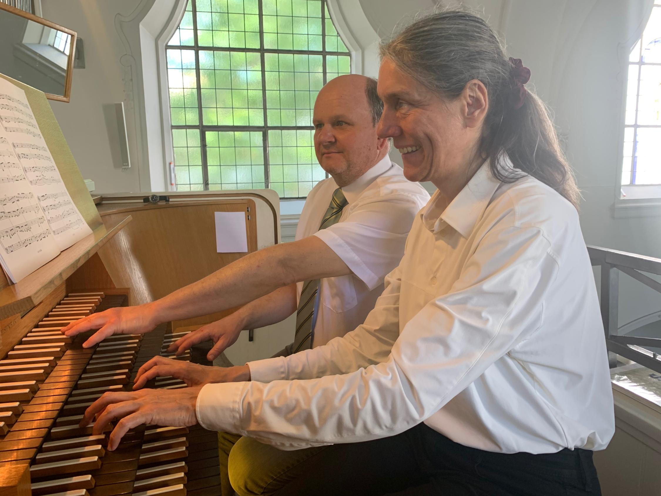 Andreas König und Sirka Schwartz-Uppendieck